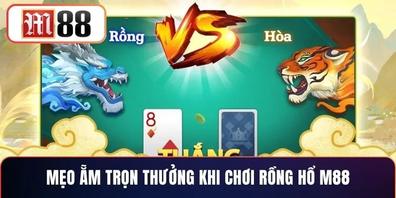 Mẹo ẵm trọn thưởng khi chơi rồng hổ M88